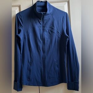 LN!!🍒LULULEMON DEFINE Jacket sz 14 BLUE TWILL Navy Blue 2025 Full-Length *NULU